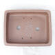 Bonsai bowl 40 x 31 x 10 cm, color brown - 3/7
