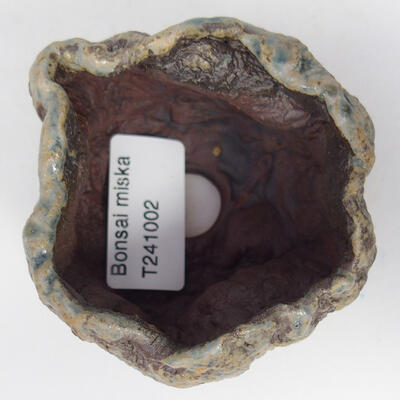Ceramic Shell 7 x 6.5 x 5 cm, color green - 3