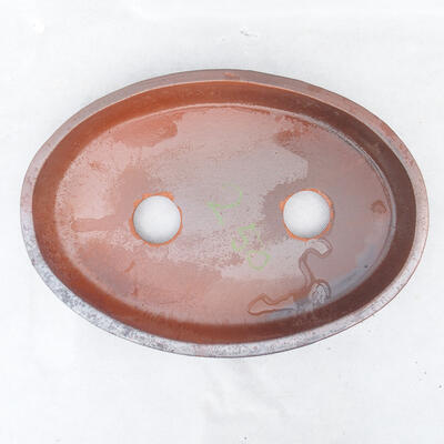 Bonsai bowl 36 x 25 x 6 cm, color brown - 3