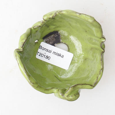 Ceramic Shell 7 x 7 x 5 cm, color green - 3