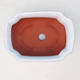 Bonsai bowl + tray H01 - tray 12 x 9 x 5 cm, tray 11,5 x 8,5 x 1 cm, white - bowl 12 x 9 x 5 cm, tray 11,5 x 8,5 x 1 cm - 3/3