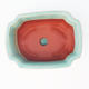 Bonsai bowl + tray H01 - tray 12 x 9 x 5 cm, tray 11,5 x 8,5 x 1 cm, green - bowl 12 x 9 x 5 cm, podmiska 11,5 x 8,5 x 1 cm - 3/3
