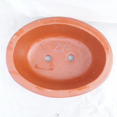 Bonsai bowl 37 x 28 x 12 cm, brick color - 3