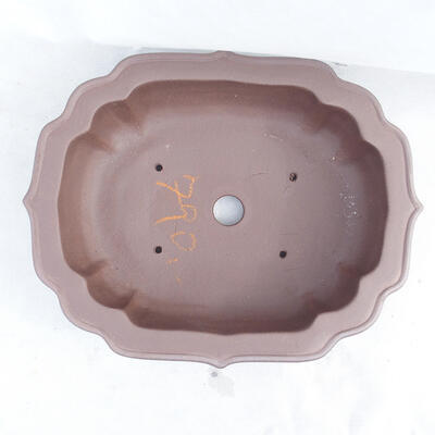 Bonsai bowl 34 x 27 x 9 cm, color brown - 3