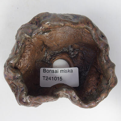 Ceramic shell 9 x 7.5 x 6 cm, color brown - 3