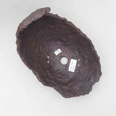 Ceramic Shell 20 x 16.5 x 27 cm, gray-brown - 3