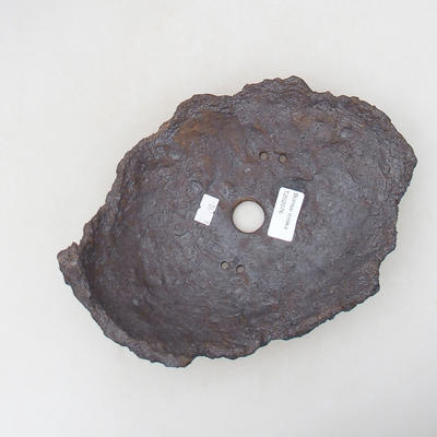 Ceramic Shell 21 x 16 x 11 cm, gray-brown - 3