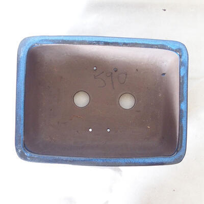 Bonsai bowl 28 x 21 x 10 cm, color blue - 3