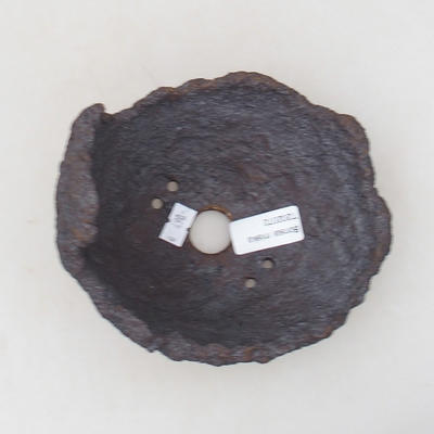 Ceramic Shell 13.5 x 13 x 16 cm, color gray brown - 3