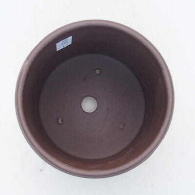 Ceramic bonsai bowl 10 x 10 x 12.5 cm, color brown - 3