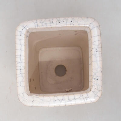 Ceramic bonsai bowl 8.5 x 8.5 x 16 cm, color raku - 3