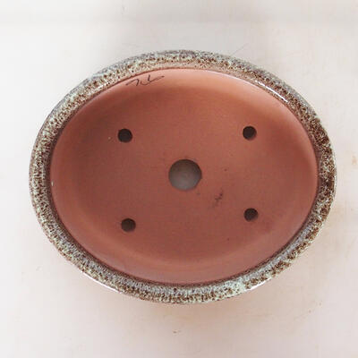 Bonsai bowl 15.5 x 12.5 x 5 cm, color brown - 3