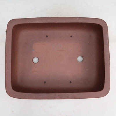 Bonsai bowl 35 x 27.5 x 12 cm, color brown - 3