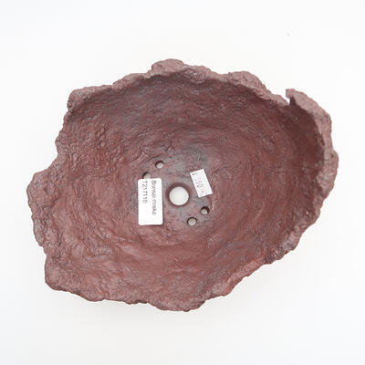 Ceramic shell 19 x 17 x 15 cm, color brown - 3
