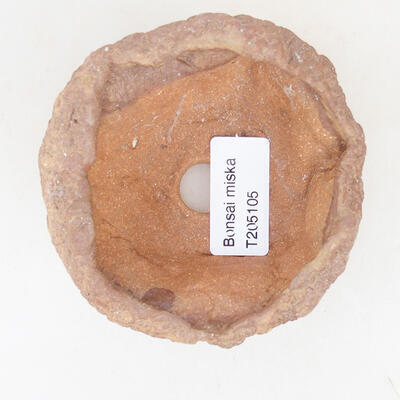 Ceramic shell 7 x 7 x 5 cm, color brown - 3