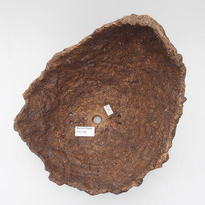 Ceramic shell 24 x 25 x 25 cm, color brown - 3
