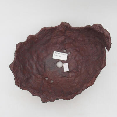 Ceramic shell 19 x 18 x 14.5 cm, color brown - 3