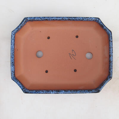 Bonsai bowl 23 x 17.5 x 4.5 cm, color blue - 3