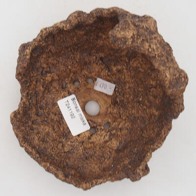 Ceramic shell 12 x 15 x 14.5 cm, color brown - 3
