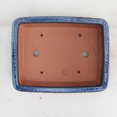 Bonsai bowl 25 x 20 x 6 cm, color blue - 3