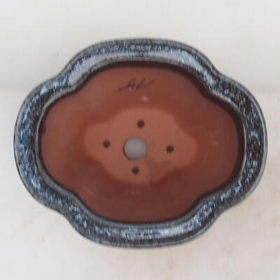 Bonsai bowl 15.5 x 13 x 7.5 cm, wine color - 3