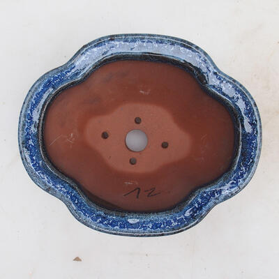 Bonsai bowl 15.5 x 13 x 7.5 cm, color blue - 3