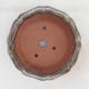 Bonsai bowl 14 x 14 x 5.5 cm, color brown - 3/6