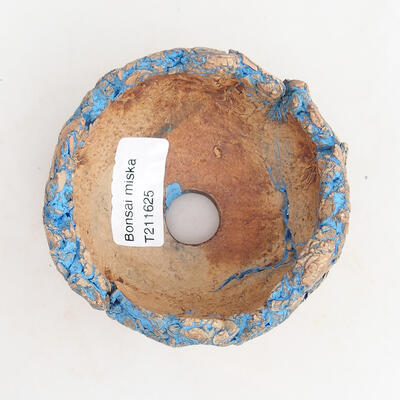 Ceramic Shell 8 x 8 x 6 cm, gray-blue color - 3
