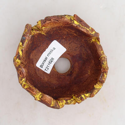 Ceramic Shell 8.5 x 8.5 x 6.5 cm, color gray-yellow - 3