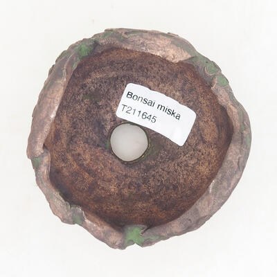 Ceramic Shell 8.5 x 8 x 7 cm, color gray-green - 3