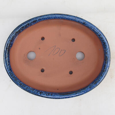 Bonsai bowl 18.5 x 15 x 4.5 cm, color blue - 3