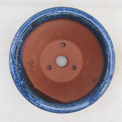 Bonsai bowl 15 x 15 x 7 cm, color blue - 3