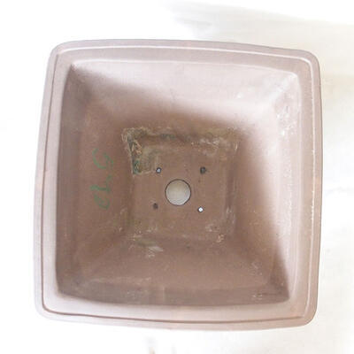 Bonsai bowl 33 x 33 x 21 cm, gray color - 3