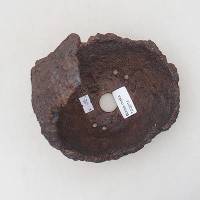 Ceramic Shell 14.5 x 13 x 21 cm, gray-brown - 3