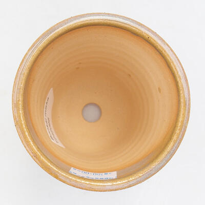 Ceramic bonsai bowl 8 x 8 x 9.5 cm, color gray - 3