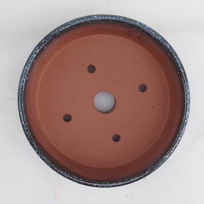 Bonsai bowl 14 x 14 x 5.5 cm, color burgundy - 3