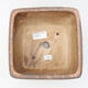 Ceramic bonsai bowl 16 x 16 x 9.5 cm, color pink - 3/3