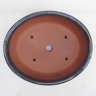 Bonsai bowl 20.5 x 17 x 6 cm, color burgundy - 3