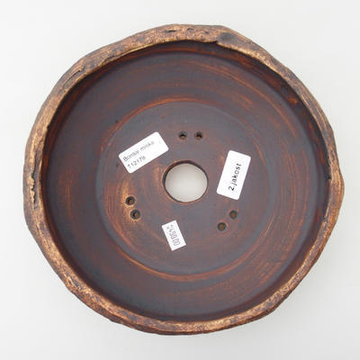 Ceramic bonsai bowl 2nd quality - fired in gas oven 1240 ° C - 3