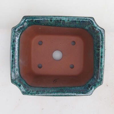 Bonsai bowl 14 x 12 x 6 x cm, color green - 3