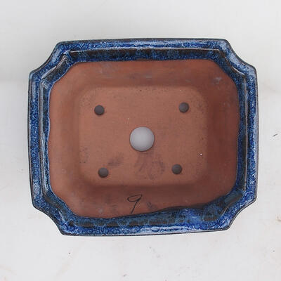 Bonsai bowl 14 x 12 x 6 x cm, color blue - 3