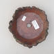 Ceramic bonsai bowl 14 x 14 x 4 cm, gray color - 2nd quality - 3/3