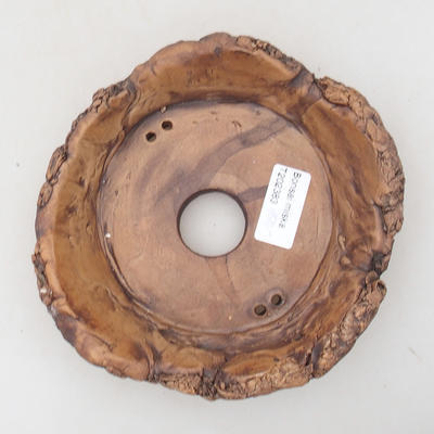 Ceramic bonsai bowl 16 x 16 x 4.5 cm, gray color - 2nd quality - 3