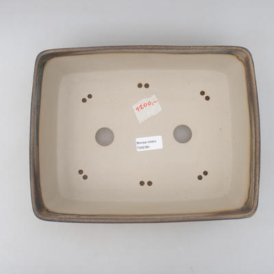 Bonsai bowl 30 x 23 x 8.5 cm, gray color - 3