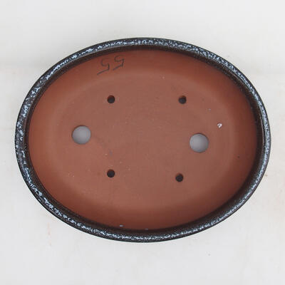 Bonsai bowl 21 x 17 x 5 cm, color gray - 3