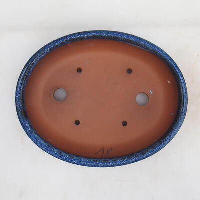 Bonsai bowl 21 x 17 x 5 cm, color blue - 3