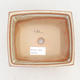 Bonsai bowl 14.5 x 12 x 7 cm, brown-beige color - 3/3