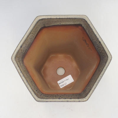 Bonsai bowl 17 x 15 x 20.5 cm, color gray - 3