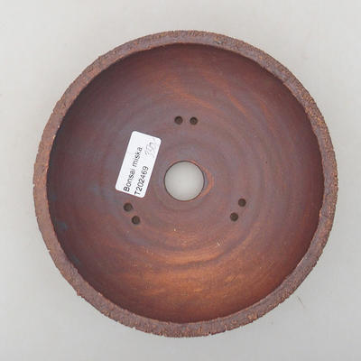 Ceramic bonsai bowl 17 x 17 x 5 cm, color cracked - 3