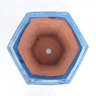 Bonsai bowl 31 x 28 x 32 cm, color blue - 3